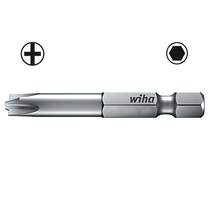 WIHA Professional Bit 1/4" E6,3 7049 Xeno SL/PZ1x70 (2 stuks)