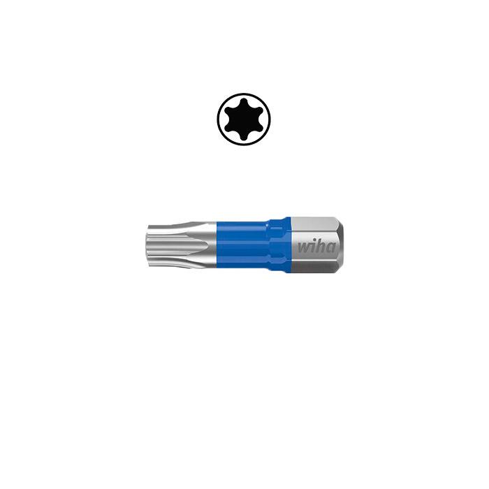 WIHA T-Bit 1/4" C6,3 TORX 7015 T25x25 (5 stuks)