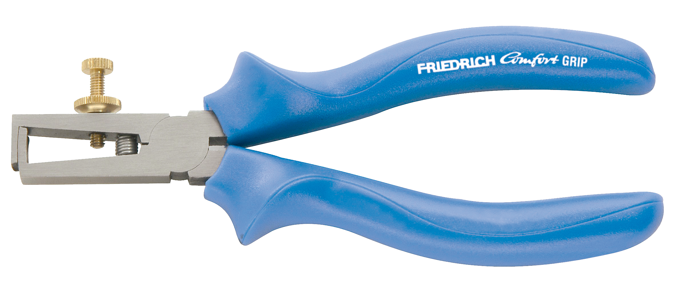 Friedrich Striptang Comfort Grip Blauw 160mm