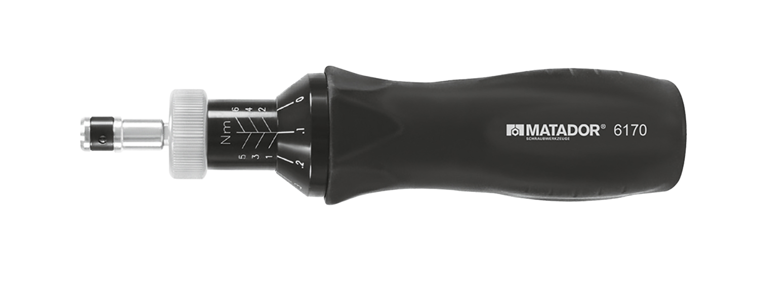 Matador 1/4" Instelbare Momentschroevendraaier 1-6 Nm