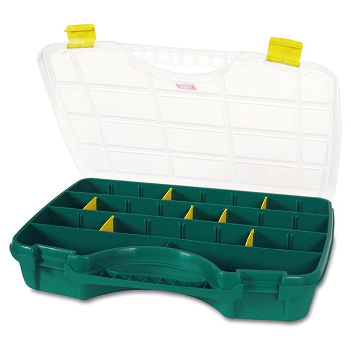Tayg Assortimentsdoos 24-26 Groen met handvat 405 x 356 x 470mm