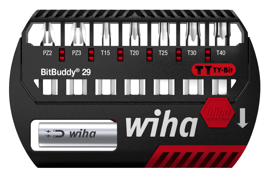 WIHA Bitset BitBuddy TY-Bit 29 7945 PZ/TORX T15-T40, 8-delig