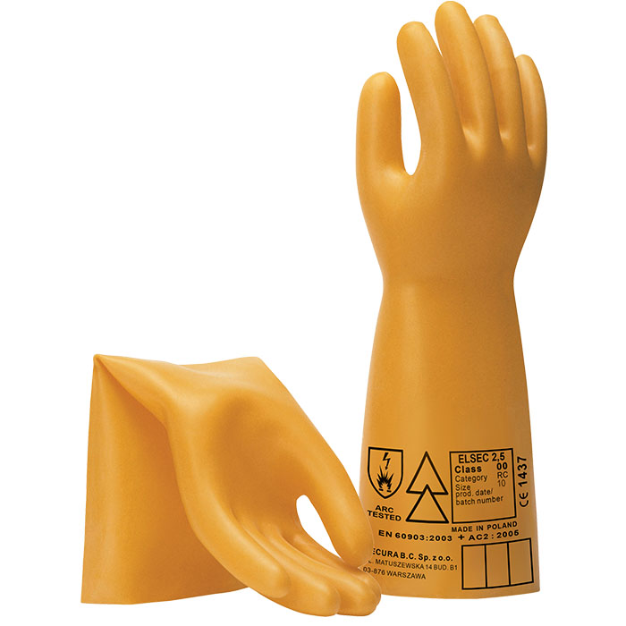 ELSEC Isolerende Handschoen 26500V Klasse 3 maat 10