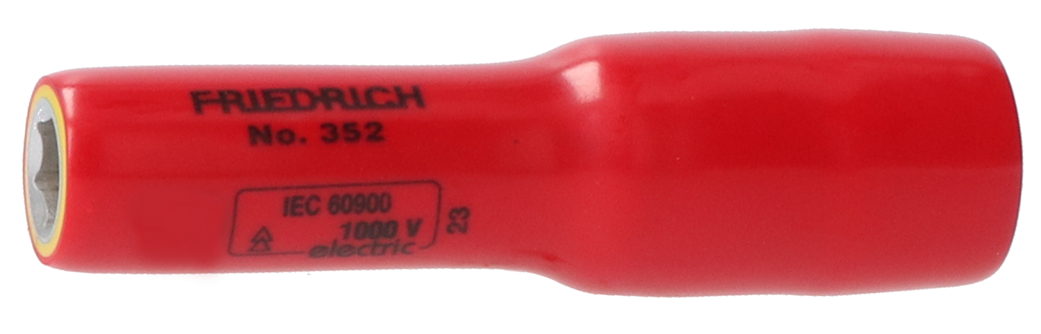 Friedrich 1/2" Zeskantdop 352 1000V lang 16mm