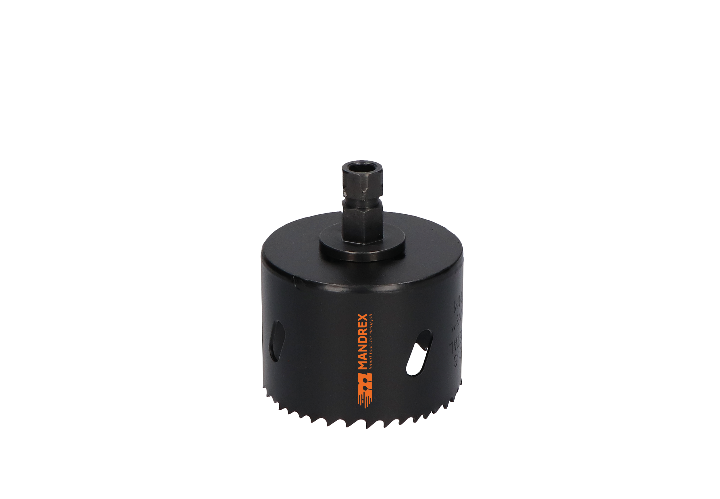 Mandrex Bi-metaal EasyXcut Gatzaag M3 45mm met adapter MHB3Q0065B Ø65mm