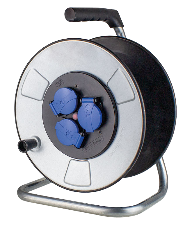 Schwabe Kabelhaspel Ironcoat Leeg 230V/16A IP44 tbv 50m kabel