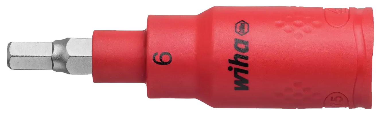 WIHA 3/8" Dopsleutelinzet 1000V 7207NHS 6mm