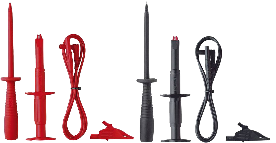 BENNING TA 3 Meetsnoerenset 4mm CAT III, 1000V, 8-delig