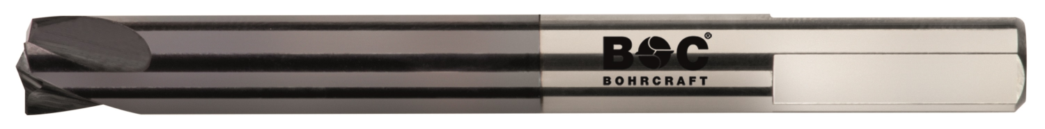 BC PP Puntlasboor VHM met 3 snijkanten TiALN 8,0 x80mm