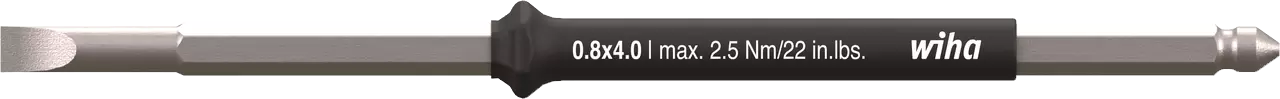 WIHA Wisselschacht voor easyTorque Key Sleufkop 28590 4,0mm 2,5 Nm