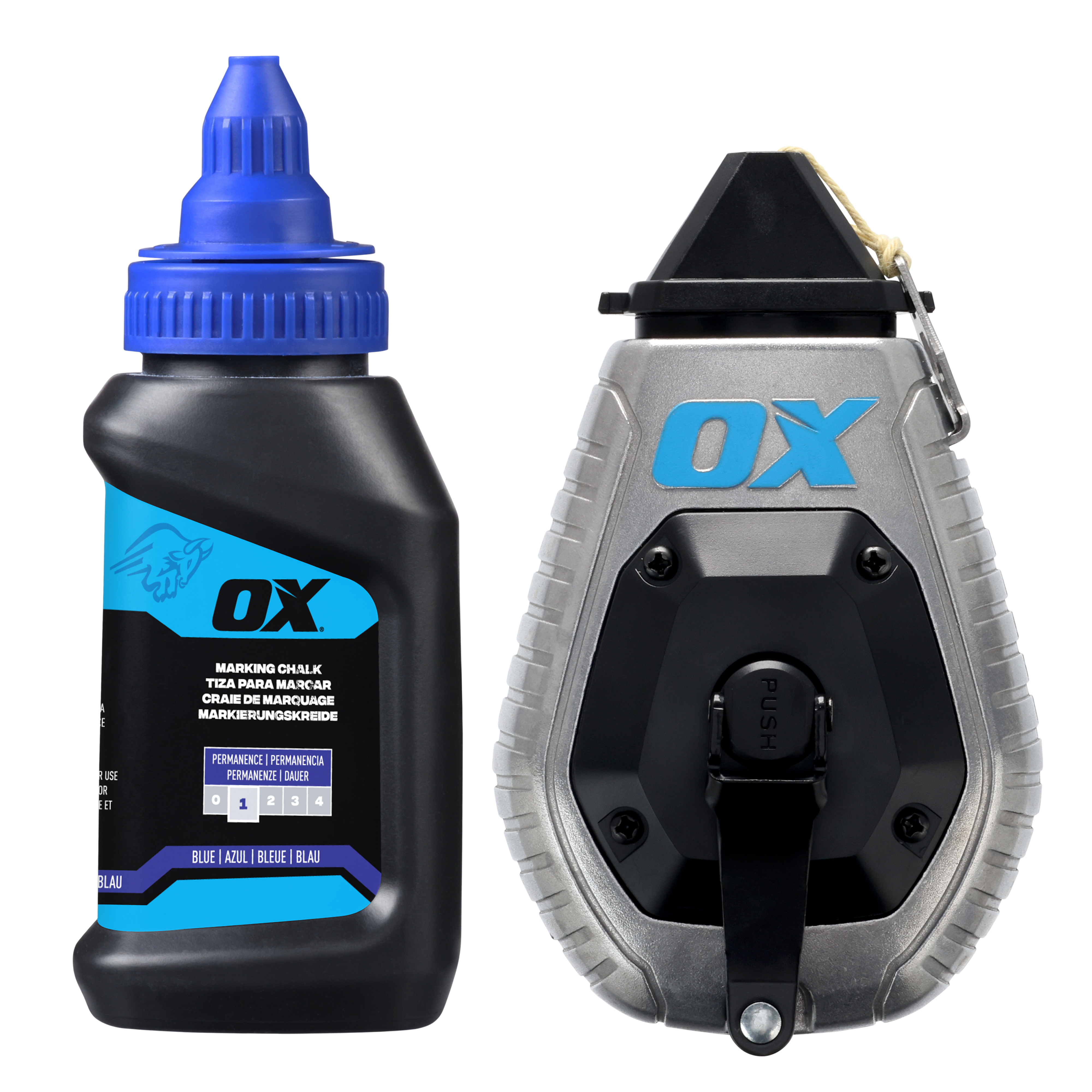 OX Aluminium Slaglijnmolen  6:1 met Kevlar-lijn 30m