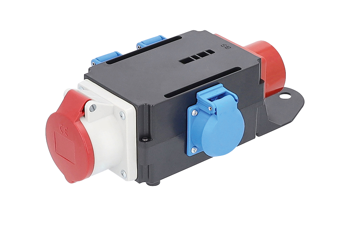 Schwabe CEE MIXO Adapter 400V/16A IP44 5-polig BRIGACH