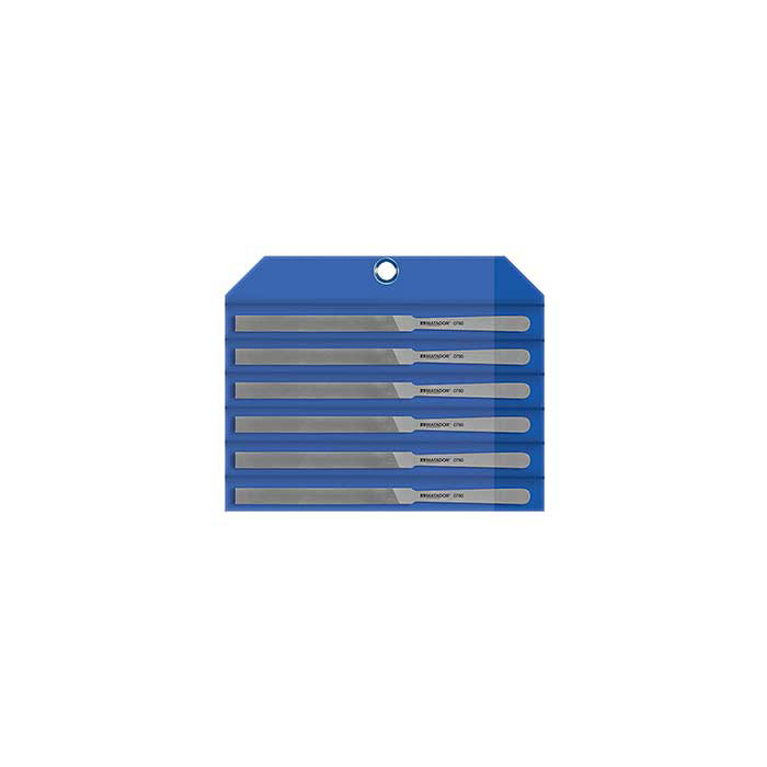 Matador Contactpuntvijlenset 150x8x0,8, 6-delig