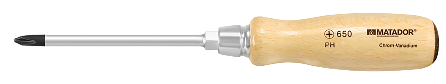 Matador Kruiskopschroevendraaier Hout PH4
