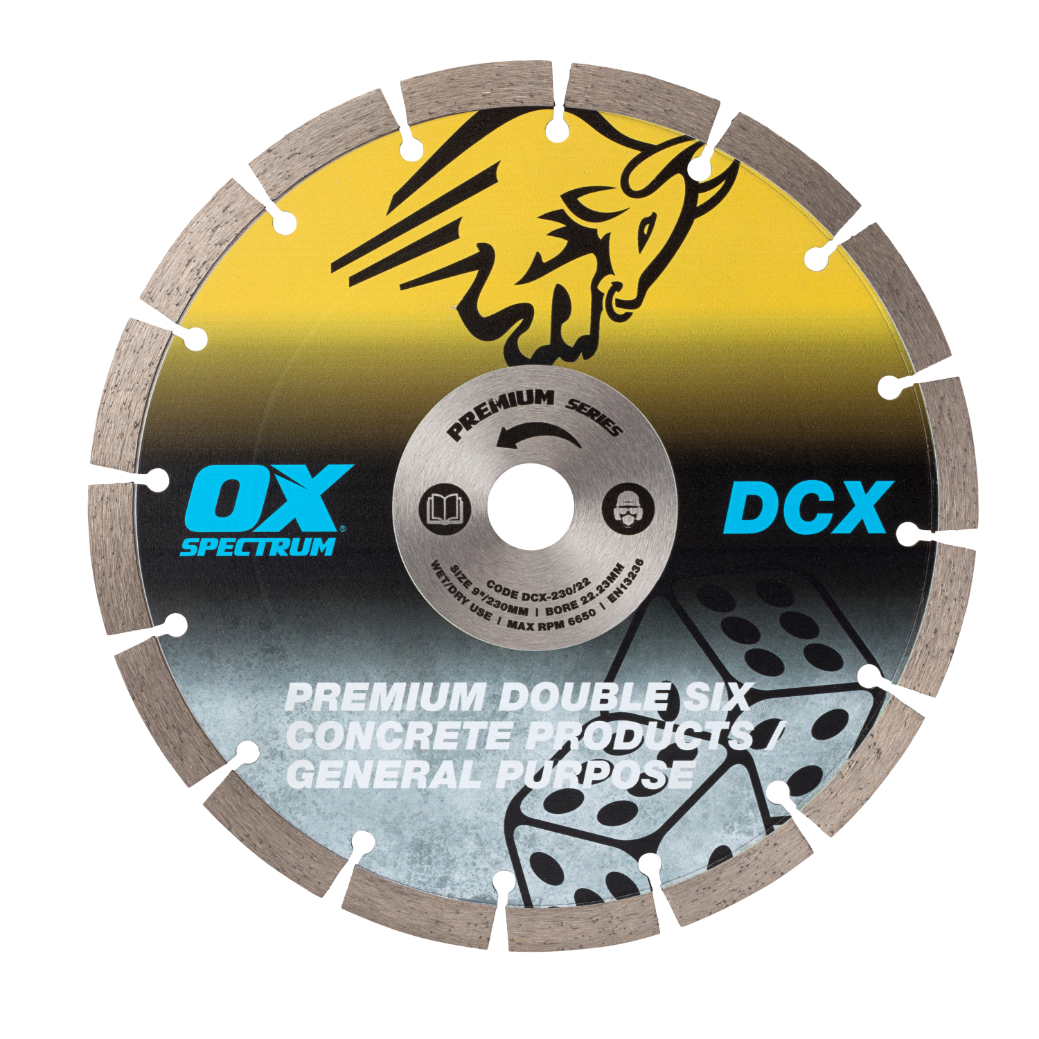 OX Premium Plus DCX Double Six Diamantzaagblad 230mm.png