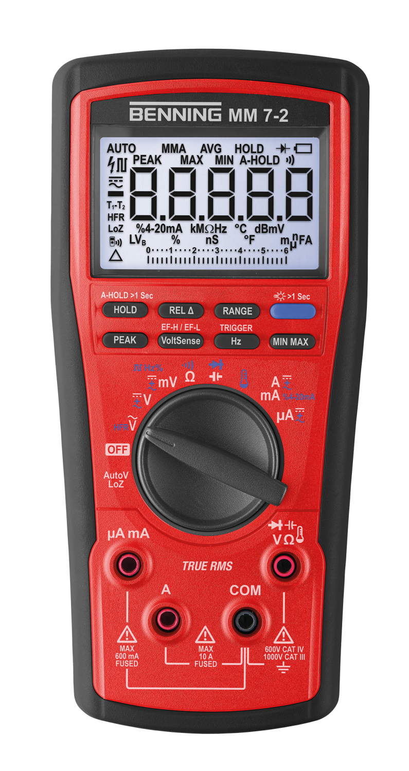 BENNING MM 7-2 Digitale Multimeter TRUE RMS