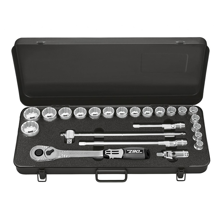 Matador 1/2" Dopsleutelset Zeskant 10-32mm, 23-delig