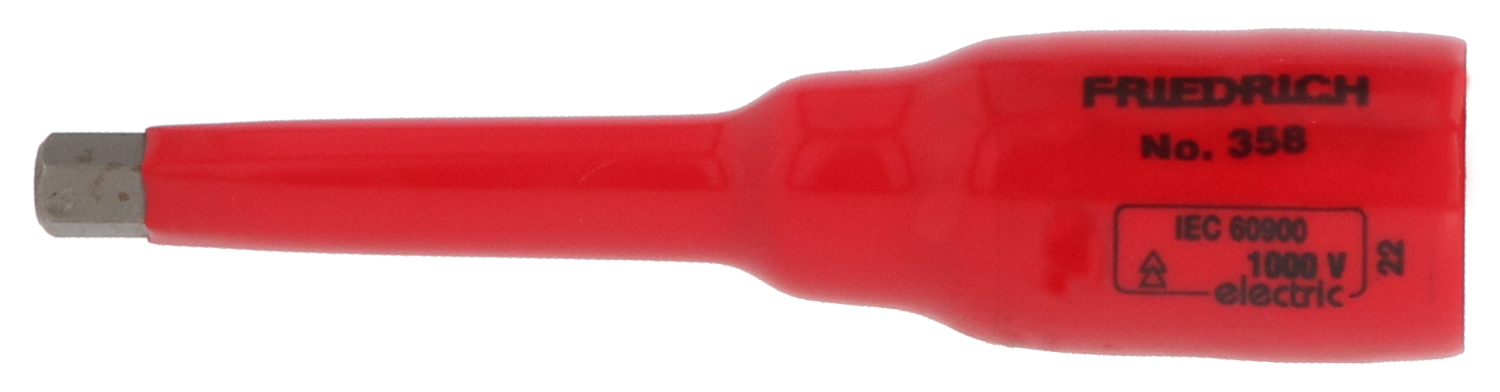 Friedrich 1/2" Inbusdop 358 1000V 100mm 5mm