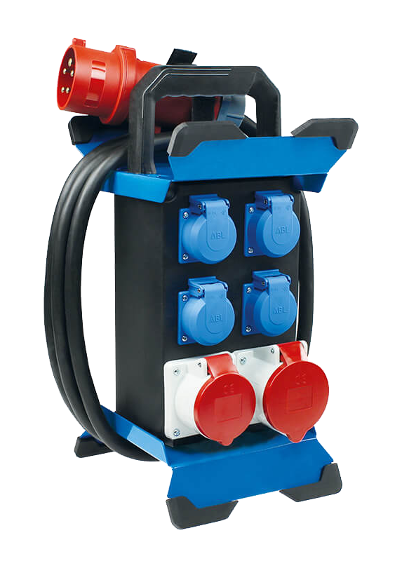 Schwabe CEE Stroomverdeler Stecky 13 400V/32A IP44 H07RN-F 5G4 4,5m