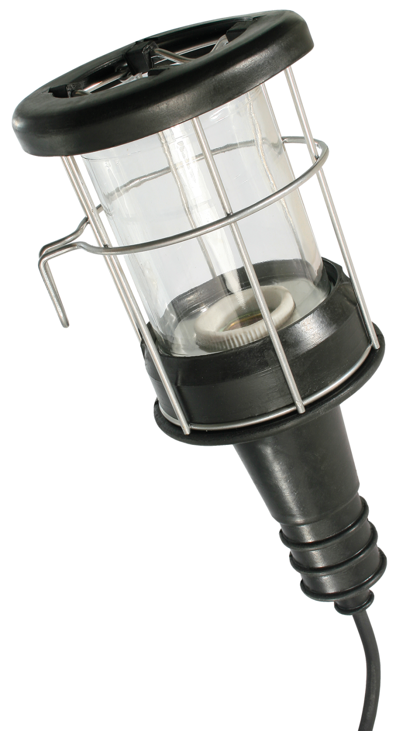 Schwabe Looplamp IP20 100W 230V/16A met kabel H05RN-F 2×1,0 5m