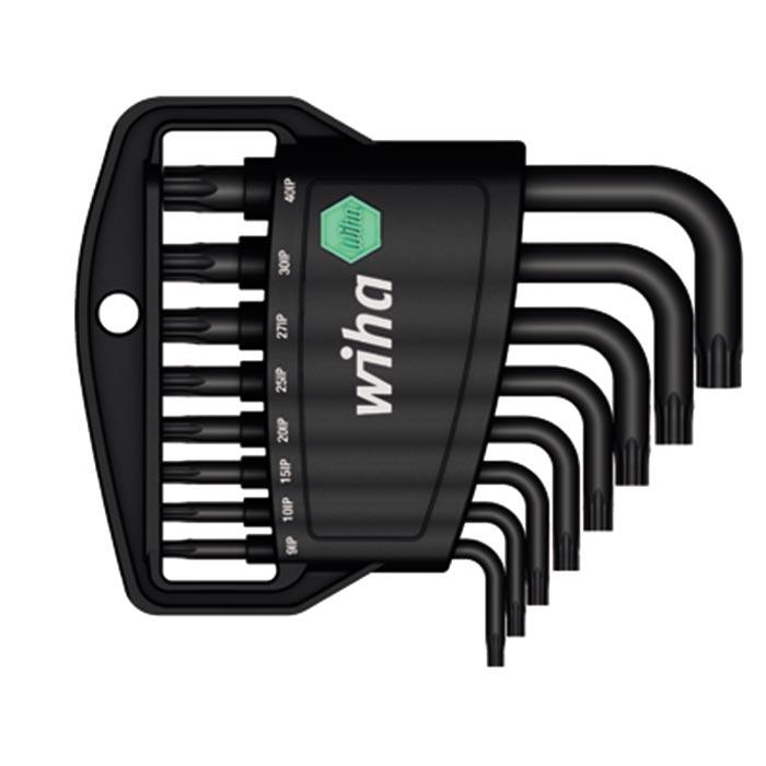 WIHA TORXsleutelset PLUS Classic gezwart kort 361IP 9IP-40IP, 9-delig