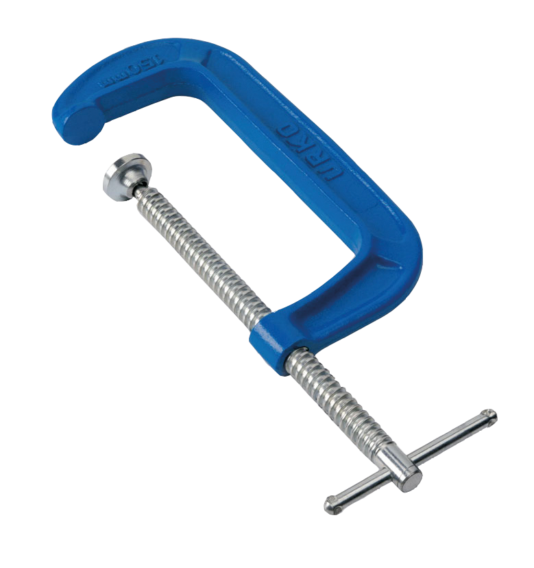 URKO Lijmklem 3-A C-vorm open spindel 150x70mm