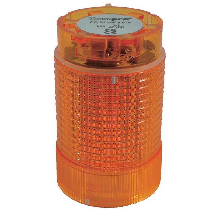 Compro Flitslamp Signaalzuil ST40 LED Element Geel 4F