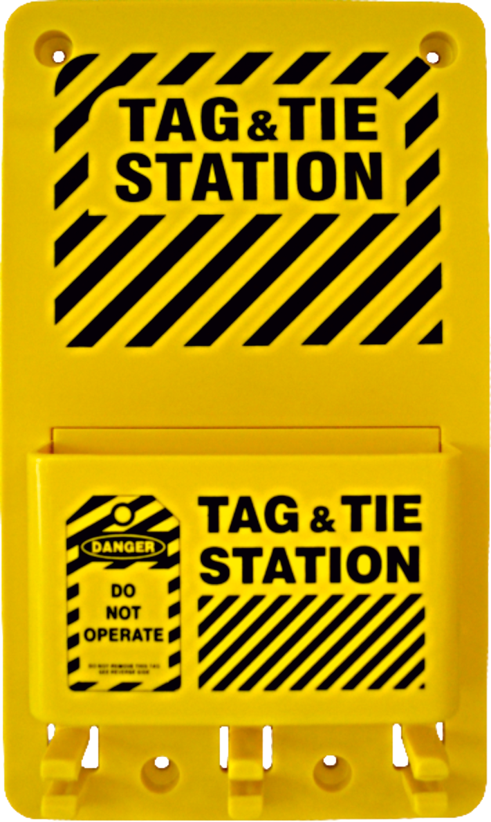 Spectrum Lockout Tag & Tie Station 250 x 145 x 40mm