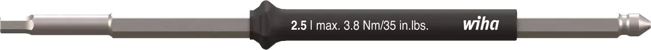 WIHA Wisselschacht voor easyTorque Key Inbus 28593 2,5mm 3,8 Nm