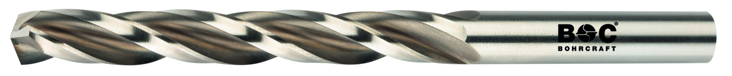BC PP Spiraalboor DIN 338 HSS-E Co 5% Type N met 3 snijkanten  9,7mm in BC-QuadroPack