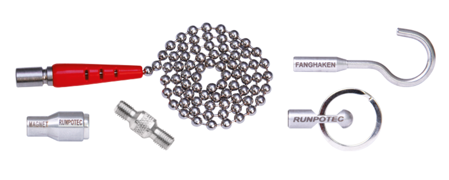 RUNPO Toebehorenset Doorvoerstokken, 5-delig