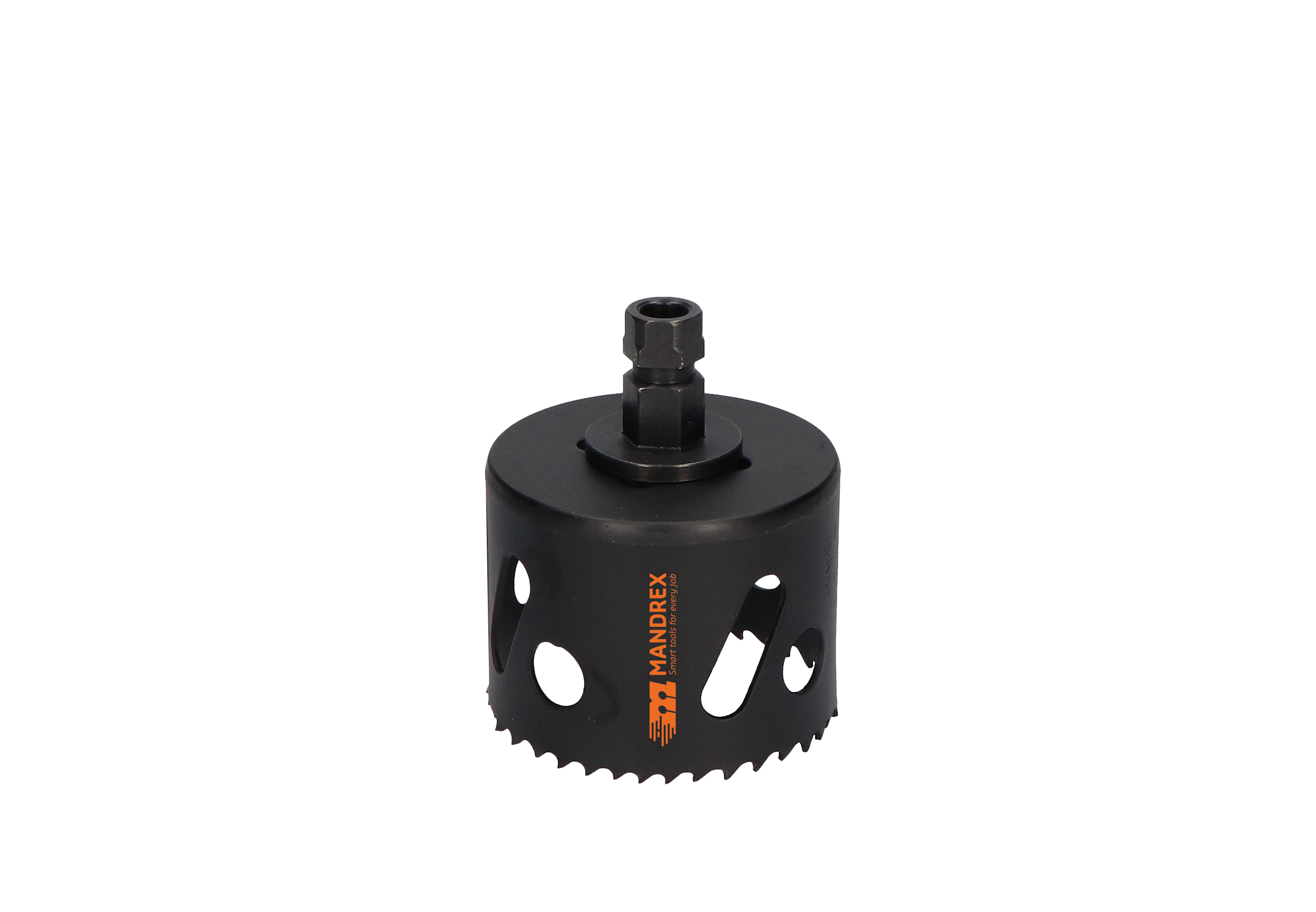 Mandrex Bi-metaal EasyXcut Gatzaag M3 45mm met adapter MHB3Q0060B Ø60mm