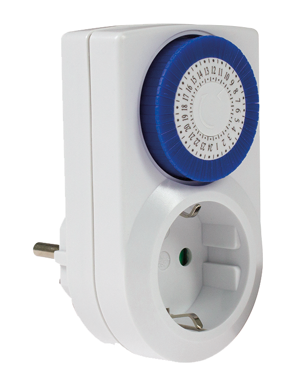 Schwabe Dagtimer mechanisch indoor 48 schakeltijden 230V/16 A 3500W IP20