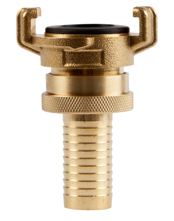 Polet Klauwkoppeling 3/4" Slang verstelbaar messing