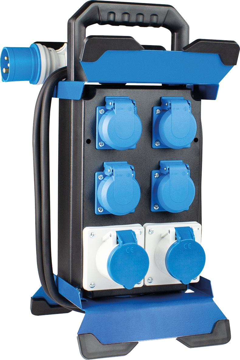 Schwabe Camping CEE Powerlight Stroomverdeler STECKY 14 230V/16A 2,5m H07RN-F 3G2,5 IP44