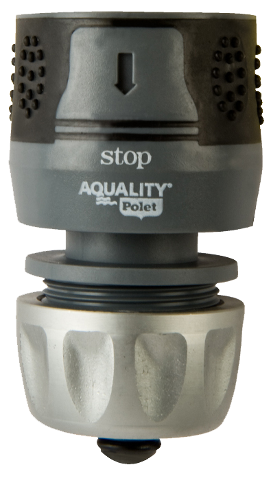 Polet Koppeling 1/2"-5/8" Trimat Aquastop in blister