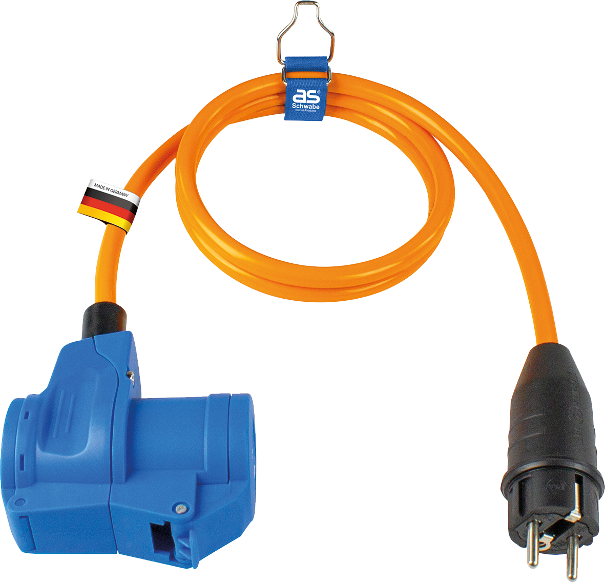 Schwabe Camping CEE Adapterkabel PUR 230V/16A IP44 H07BQ-F 3G2,5 1,5m