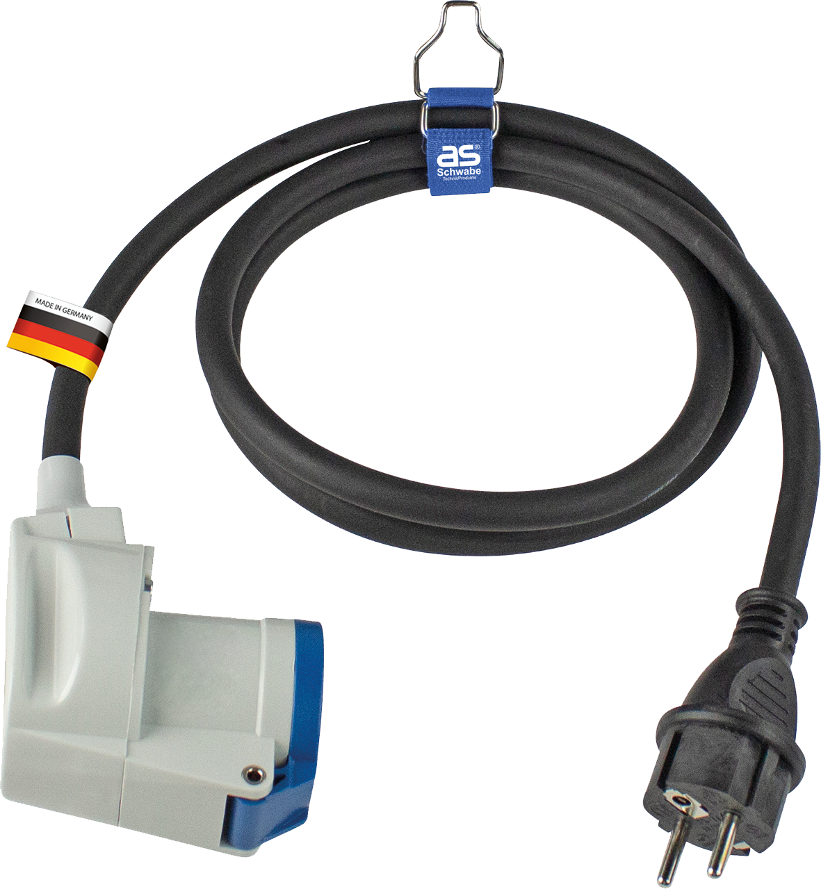 Schwabe Camping CEE Adapterkabel 230V/16A IP44 H07RN-F 3G2,5 1,5m