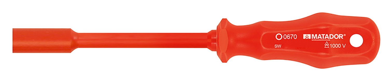 Matador Dopschroevendraaier Zeskant 1000V VDE 15x235mm