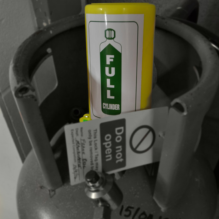 Spectrum Lockout Gas Cilinder Vergrendeling 160mm Ø 97mm