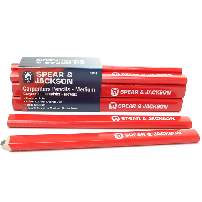 Timmermanspotlood 18cm (12 stuks)