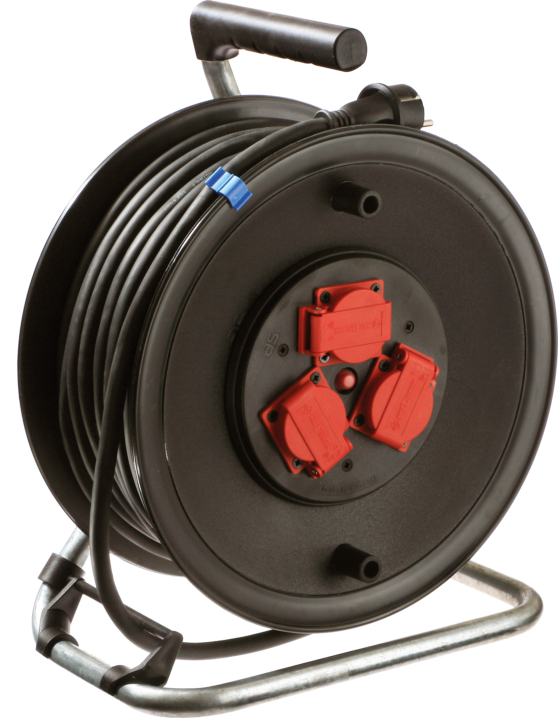 Schwabe Kabelhaspel 230V/16A IP44 Rubber H05RR-F 3G1,5 25m