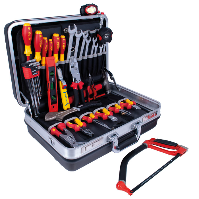 AMW Gereedschapskoffer Profi Elektro, 43-delig