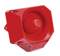 Compro Combi Signalering Asserta Midi AV 107dB 9-60V DC Rood/Rood