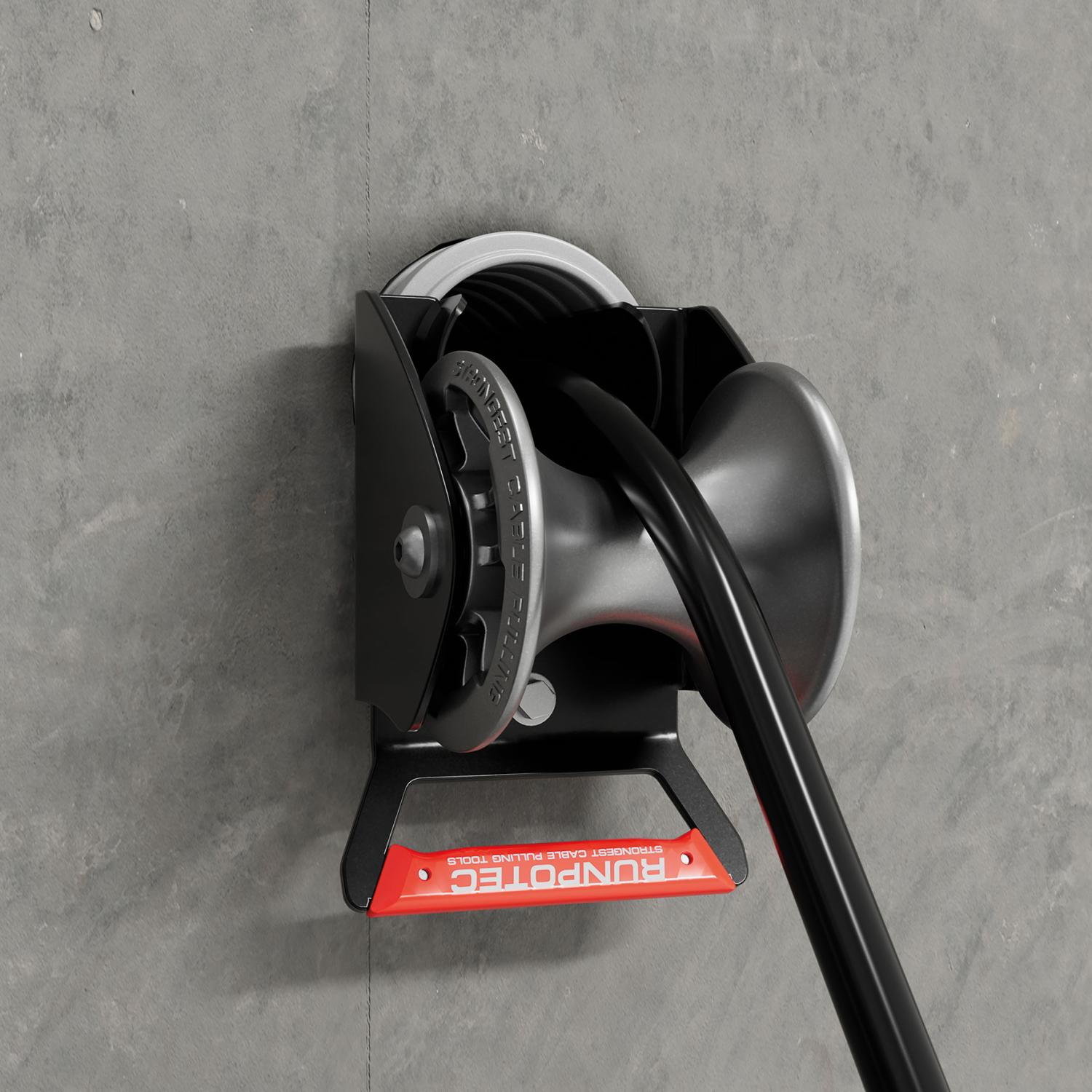 RUNPO Kabelgeleiderol met invoerbuis Ø 89mm