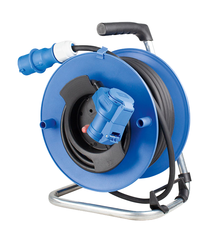 Schwabe Camping CEE Powerlight Kabelhaspel 230V/16A IP44 H07RN-F 3G2.5 25m