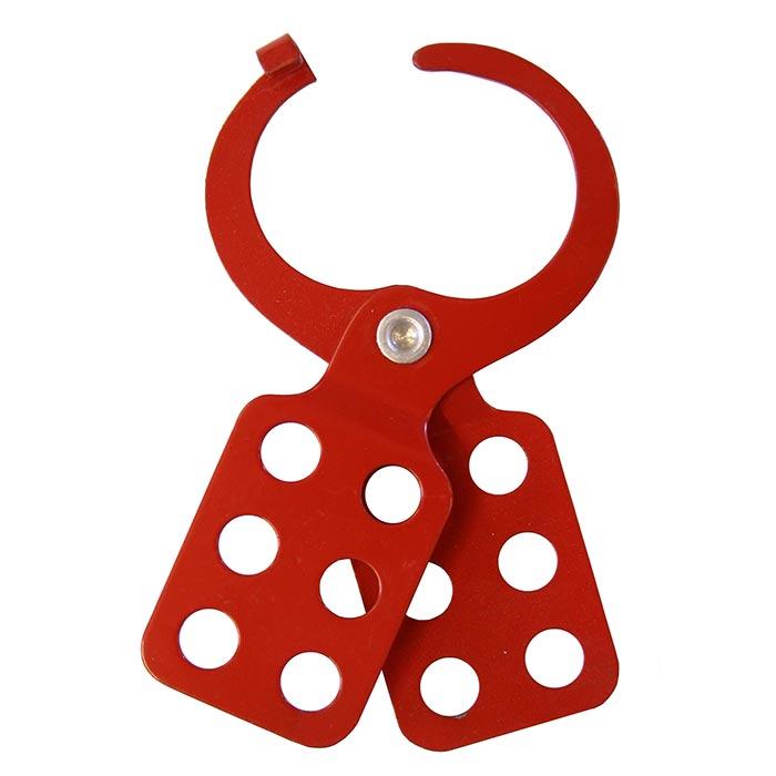 Spectrum Lockout Hangslotbeugel Gepoedercoat Staal 6 gaten Ø6mm 38mm