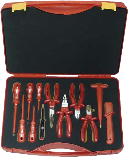 Friedrich Gereedschapsset 1000V VDE, 12-delig