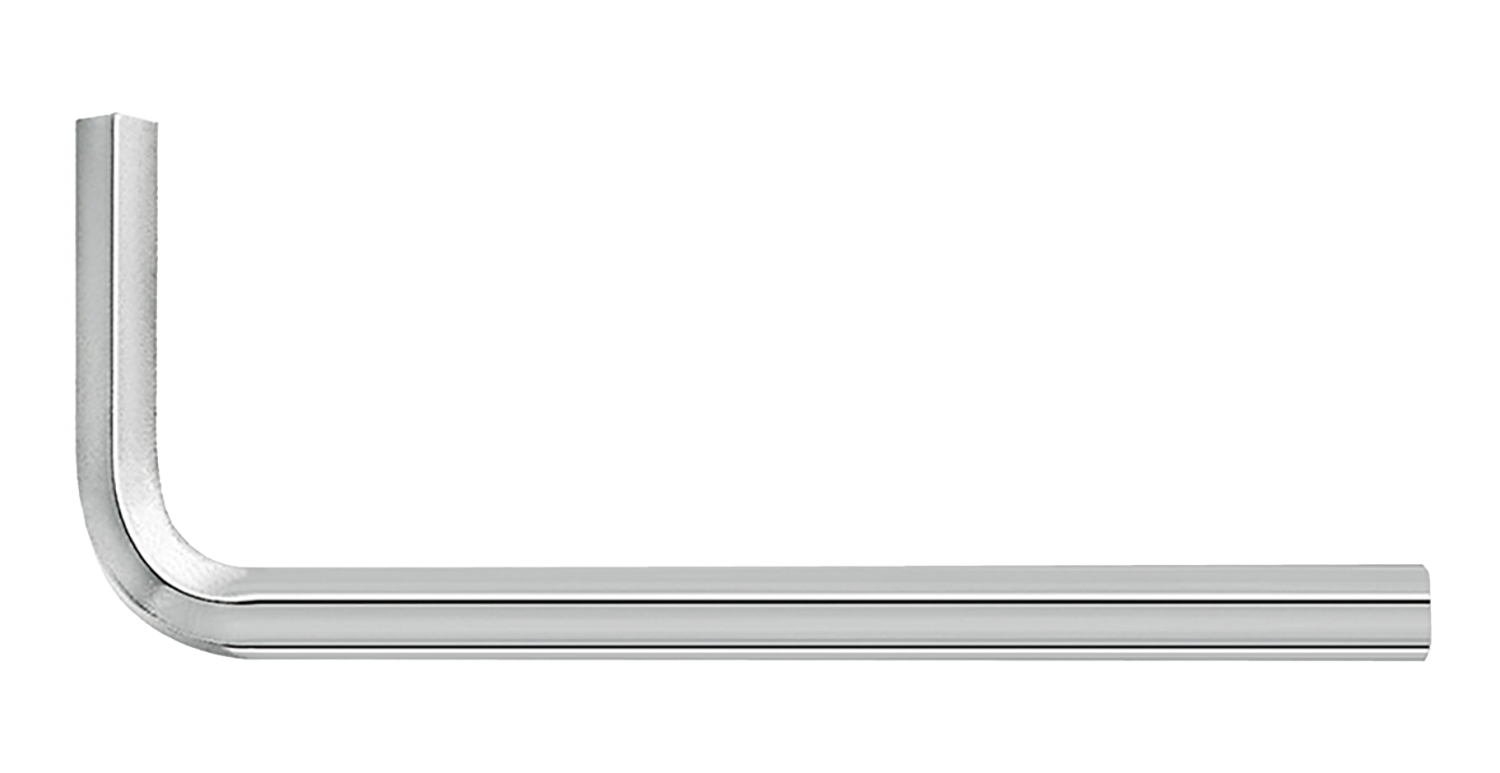 Matador Korte Inbussleutel mat verchroomd 1/8"