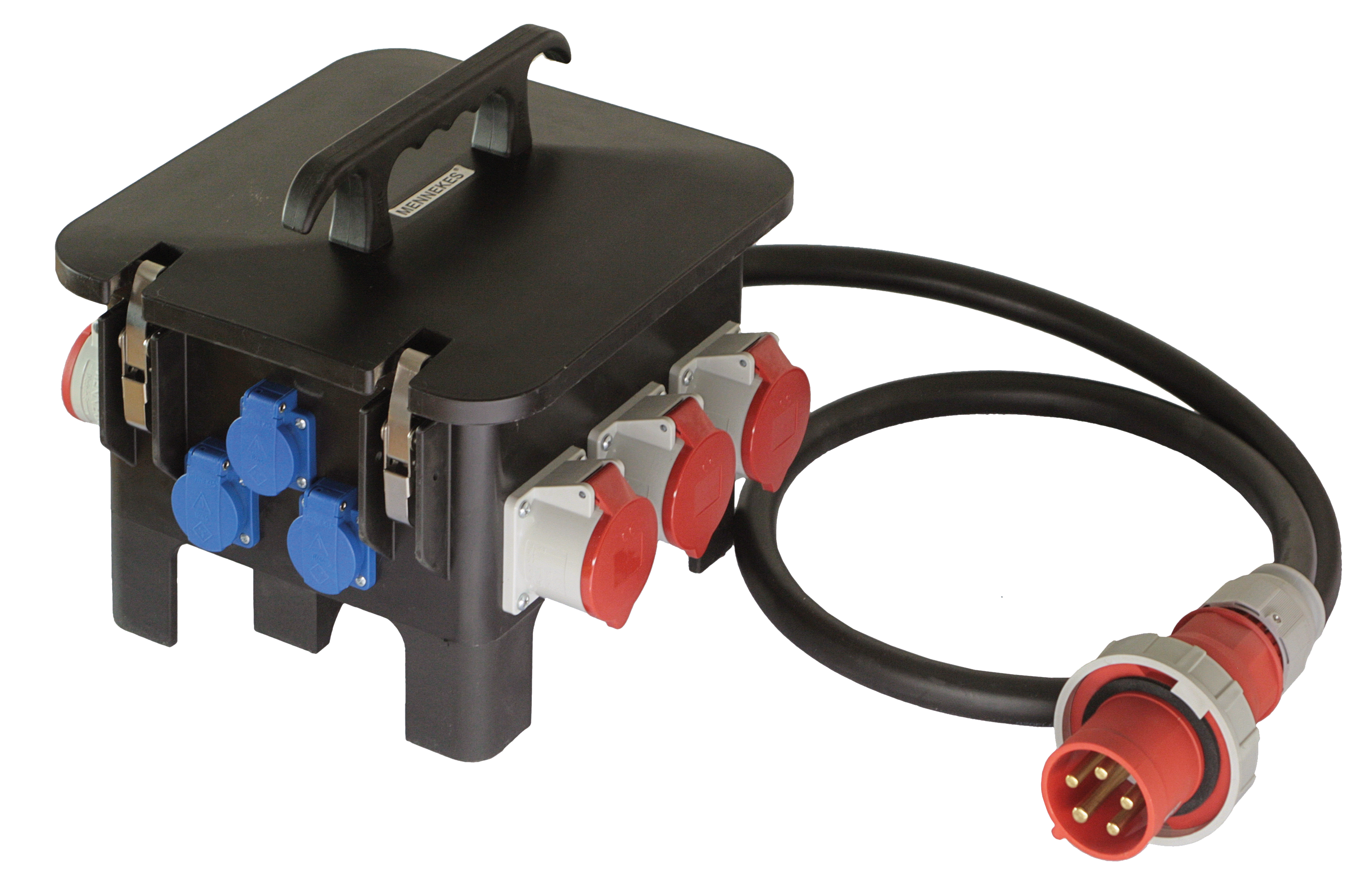Schwabe CEE Mobiele Stroomverdeler M6 400V/63A IP44 H07RN-F5G16 2m